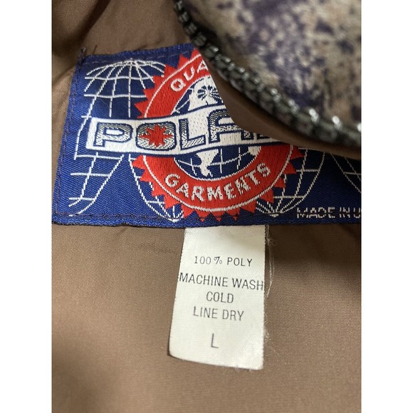 Polaris Silent Water Shed Hooded Jacket Mens LG Mossy Oak Break up Camo Hunting - Picture 10 of 10